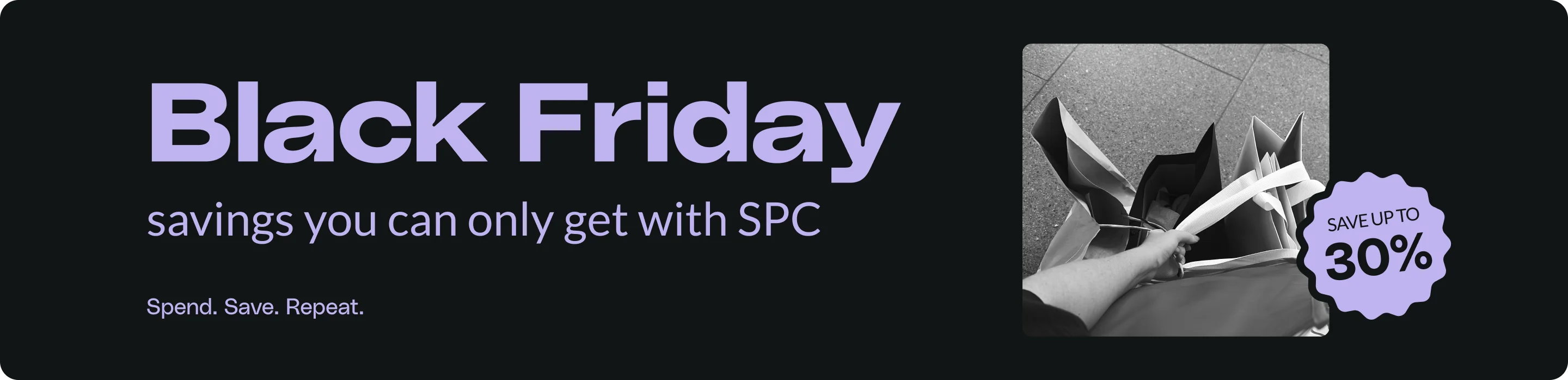 Black Friday starts now with SPC! Explore the hottest student-only deals from 450+ top brands across Canada. Whether you’re shopping fashion, food, or tech, your SPC Card gets you exclusive savings all season long. Start scrolling to unlock your early Black Friday offers.