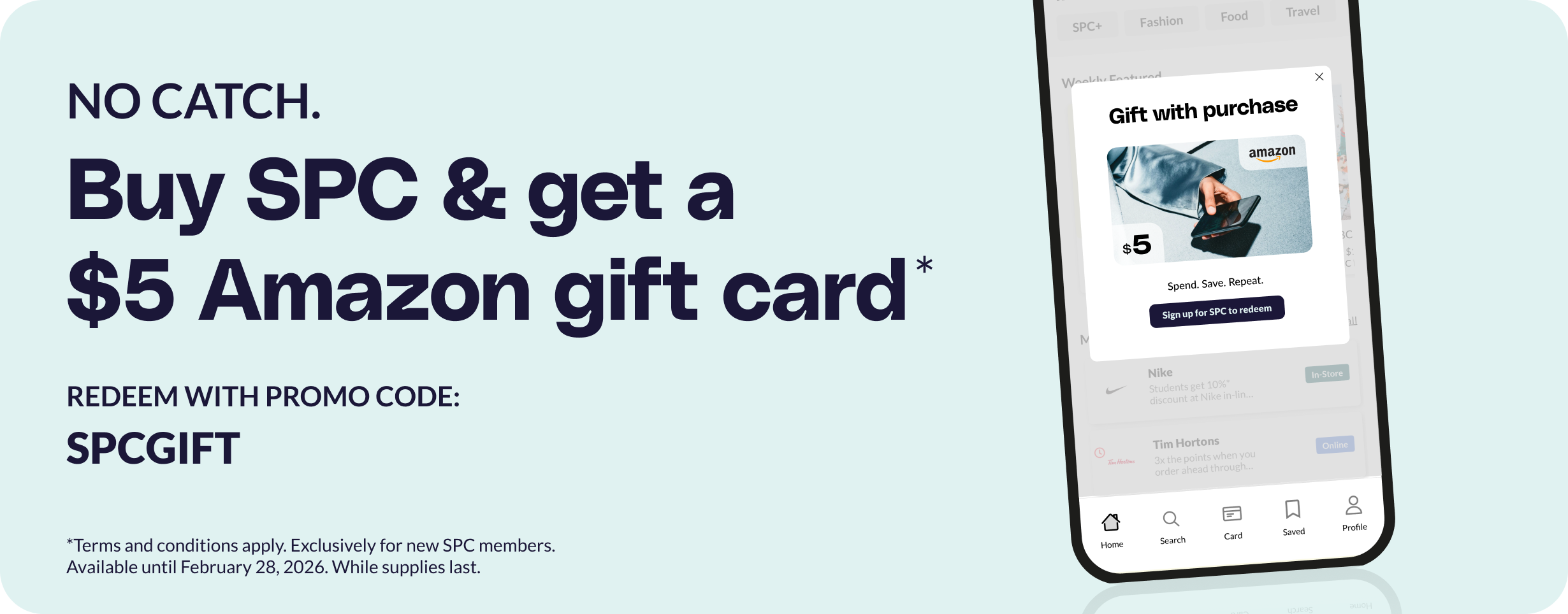 get a $5 amazon gift card
