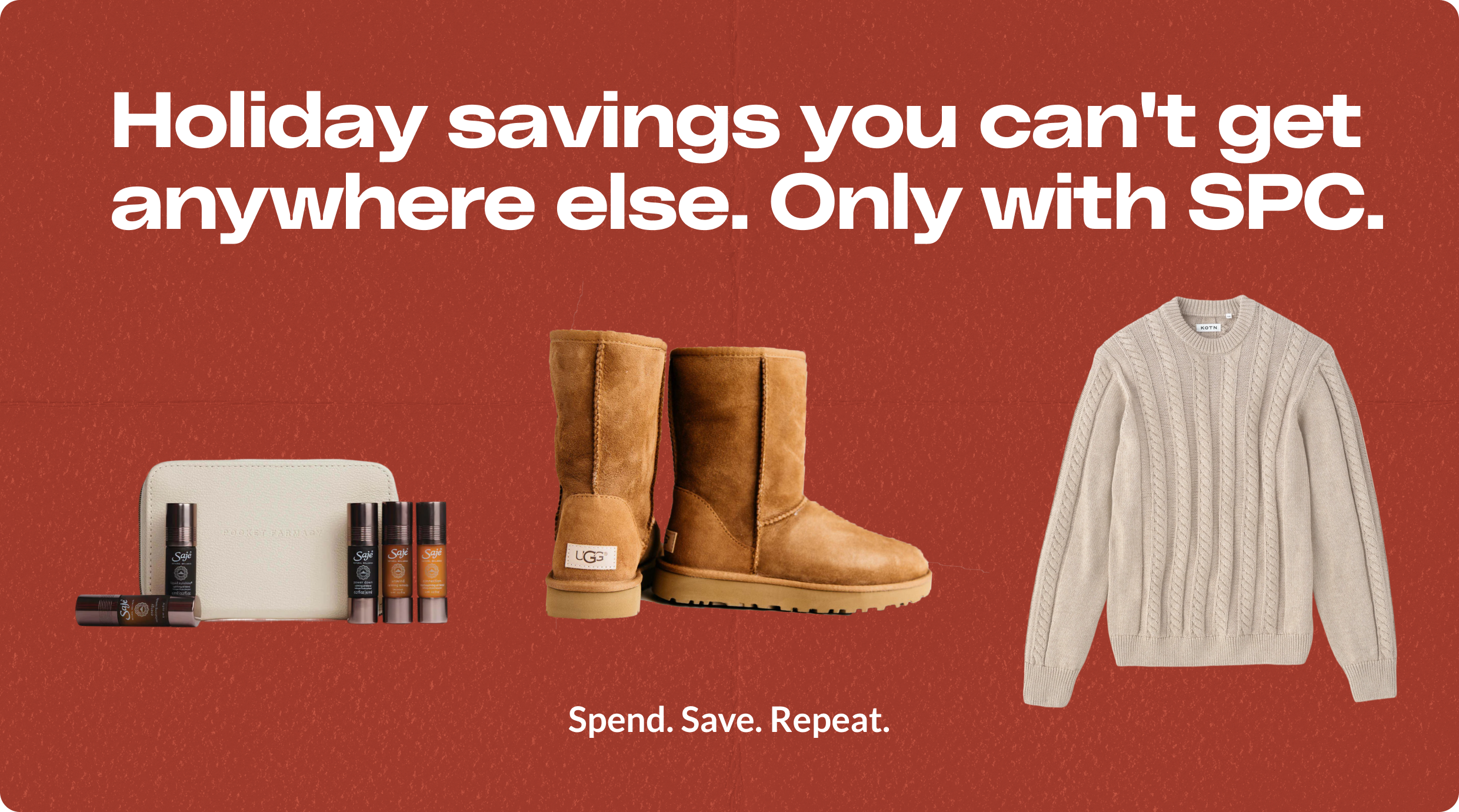Spend. Save. Repeat